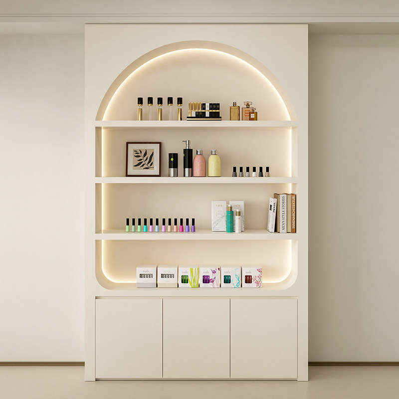 Luxury Skincare Shop - Vitrina de Lujo para Exhibición, Organizador